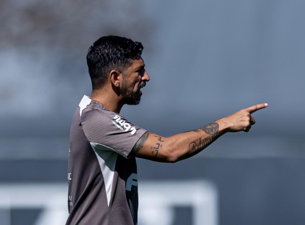 Emiliano Diaz em treino do Corinthians - Foto: Rodrigo Coca/Ag Corinthians