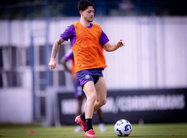 Foto: Garro em treino do Corinthians. Foto: Rodrigo Coca/ Ag.Corinthians