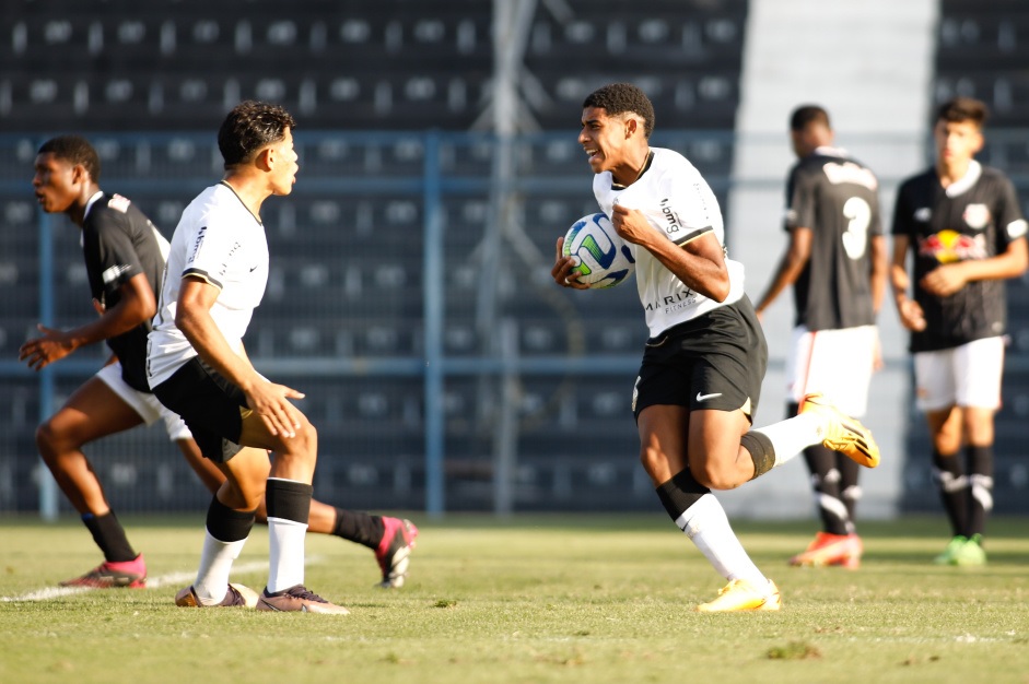 Gui Nego comemorando oo gol de empate contra o RB Foto: Rodrigo Gazzanel/Ag Corinthians