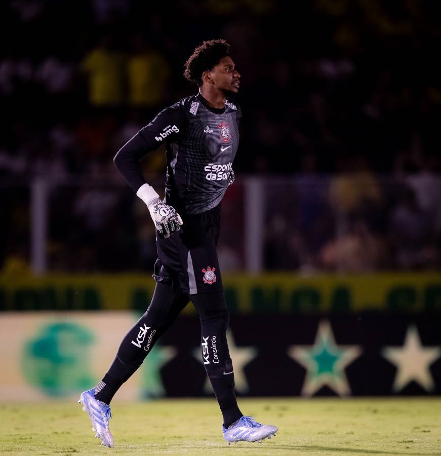Hugo souza chegou ano passado no Corinthians para vaga de Carlos Miguel e Cassio. Foto: Rodrigo Coca/Ag Corinthians