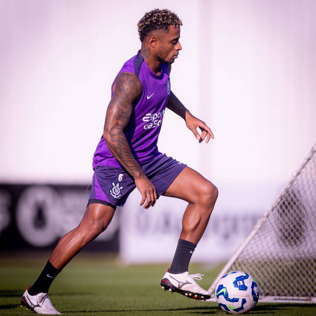 Diego Palacios em treino - Foto Rodrigo Coca/Ag Corinthians 