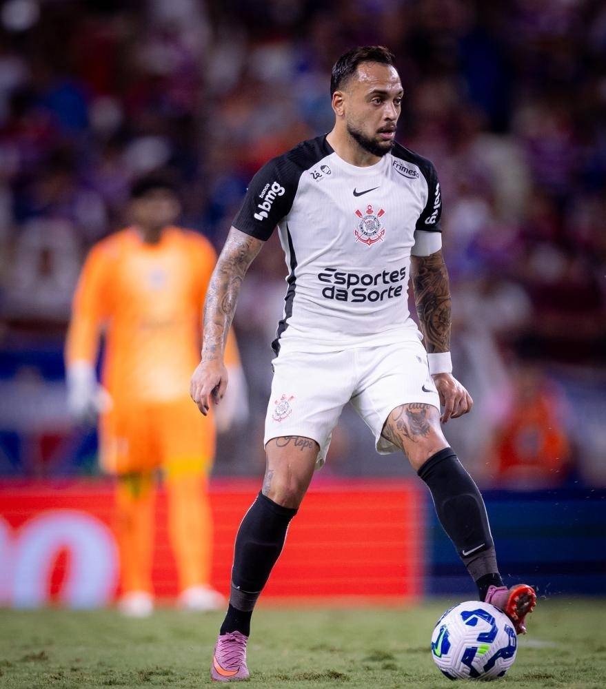 Maycon e Hugo Souza na �ltima partida conta o Fortaleza -  Fotos: Rodrigo Coca/Ag�ncia Corinthians