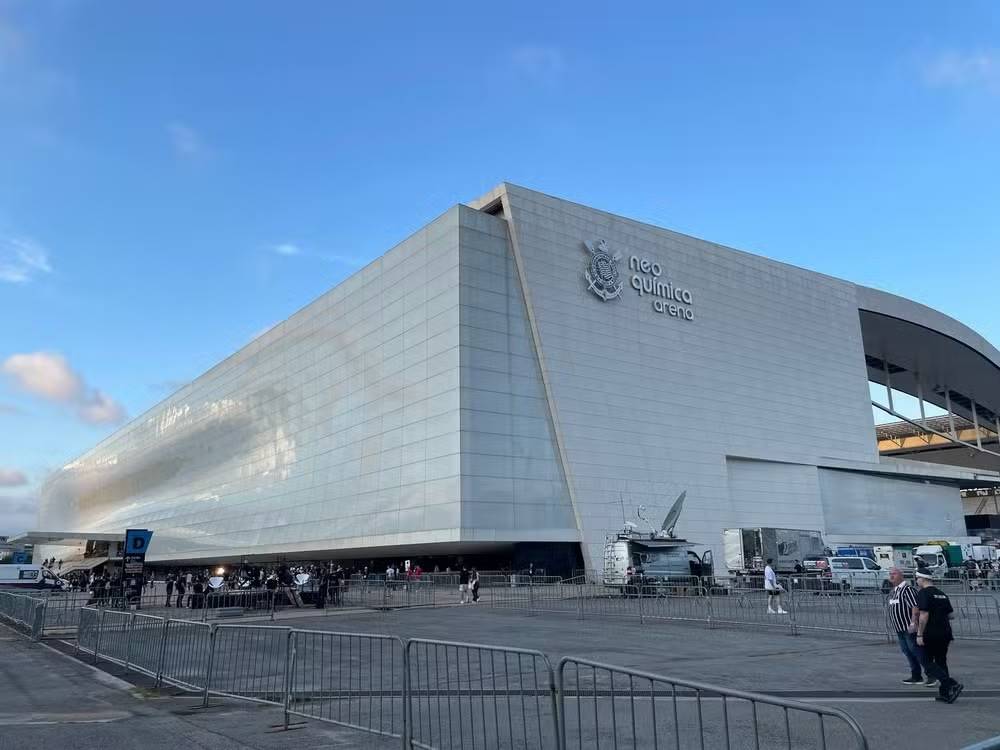 Neo Qu�mica Arena, est�dio do Corinthians � Foto: Camila Alves