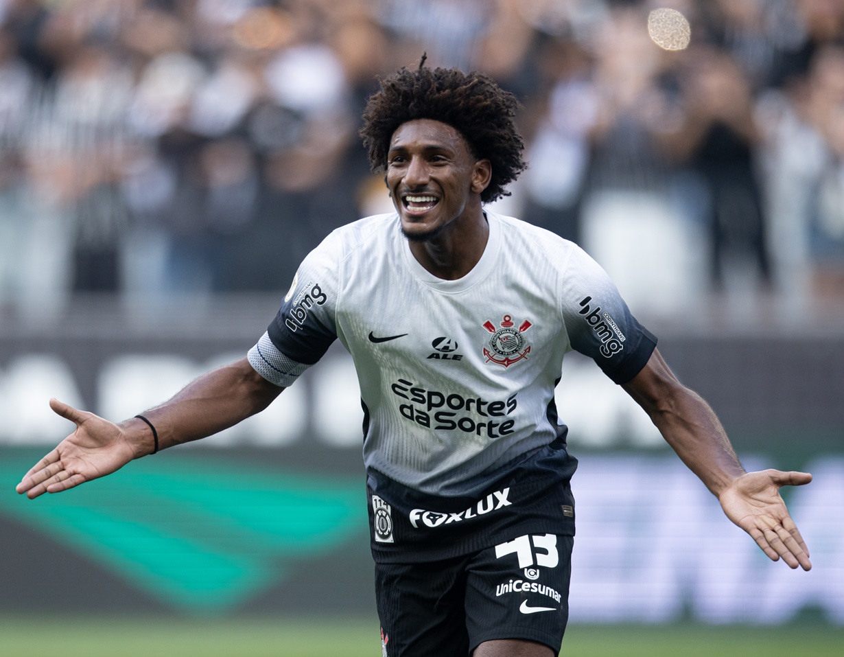 Talles Magno Comemorando gol - Foto Rodrigo Coca/Ag Corinthians