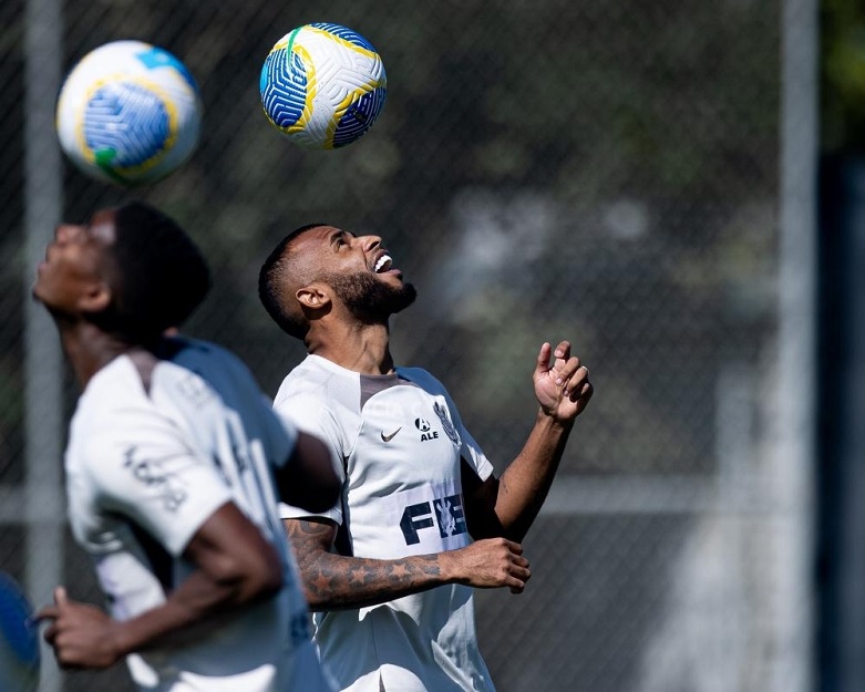 Treino do Corinthians pela manh foto: Rodrigo Coca/Ag Corinthians